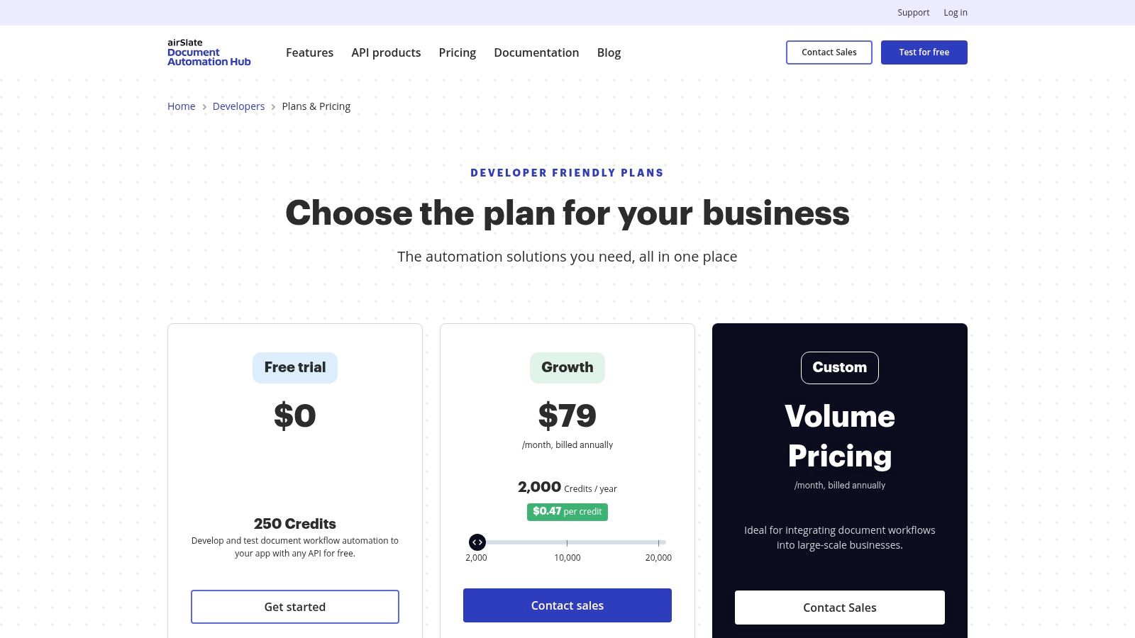 airSlate (Document Automation Hub and DocGen API)
