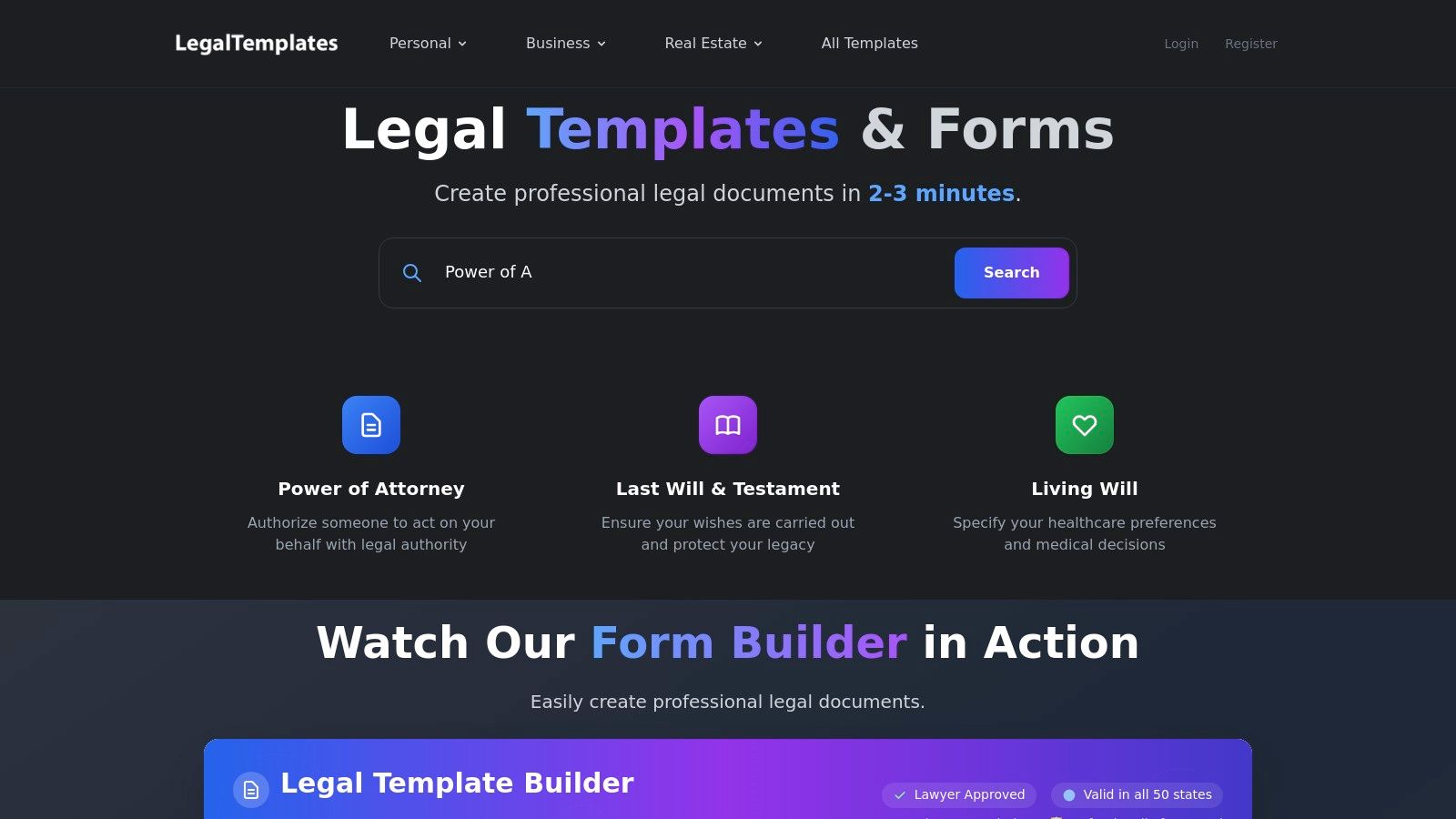 Legal Templates