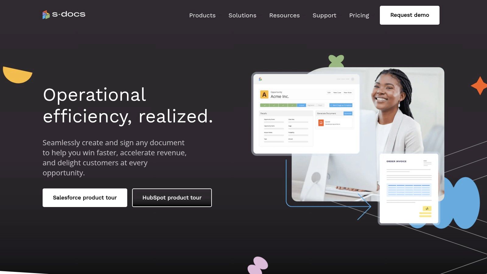 S-Docs (Salesforce-native Doc Gen + e-Signature)