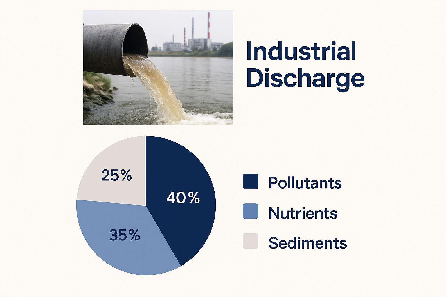 Infographic about how to stop water pollution