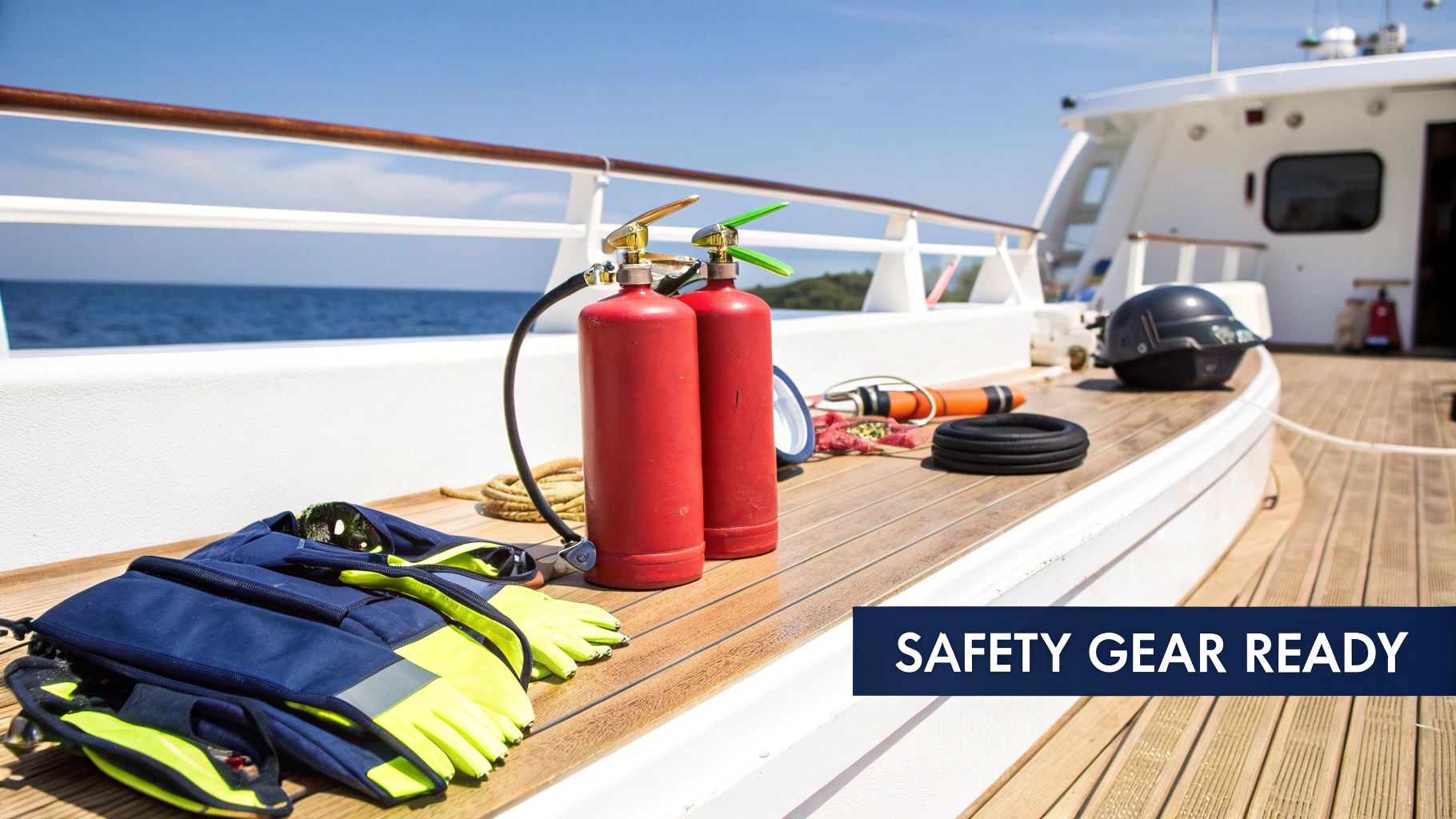 Safety Equipment Inventory and Functionality Check