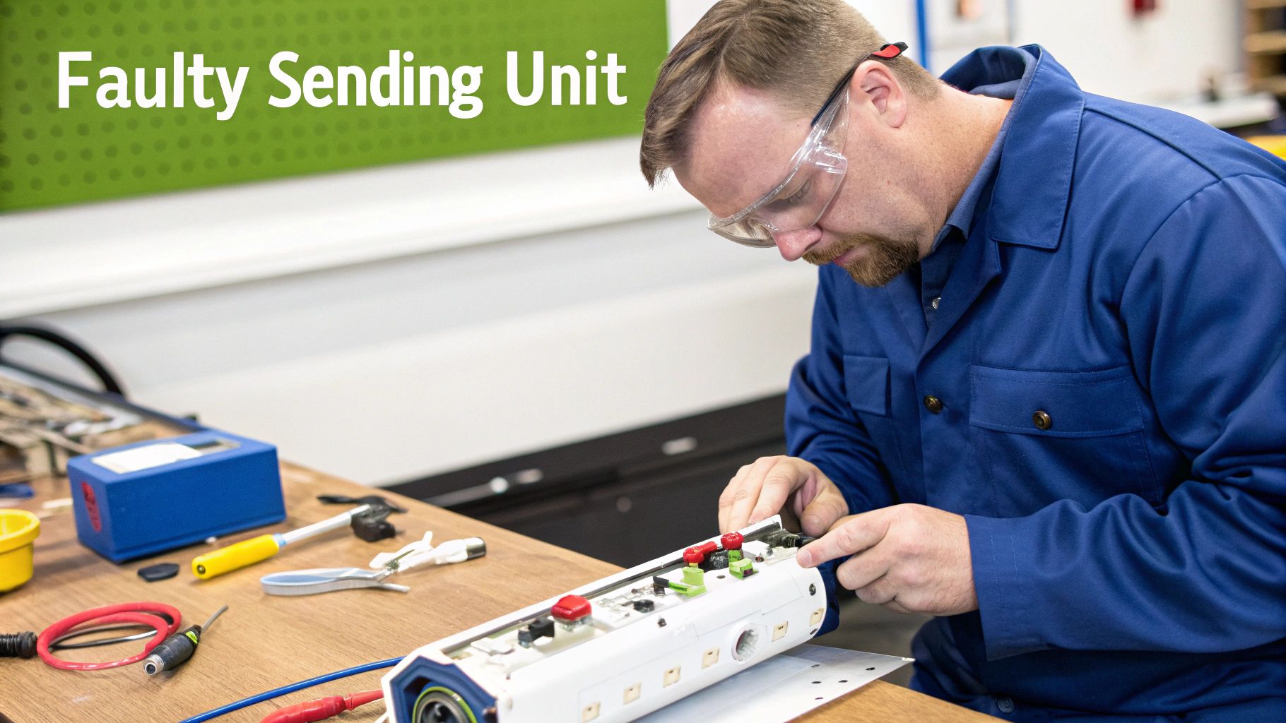 Faulty Sending Unit