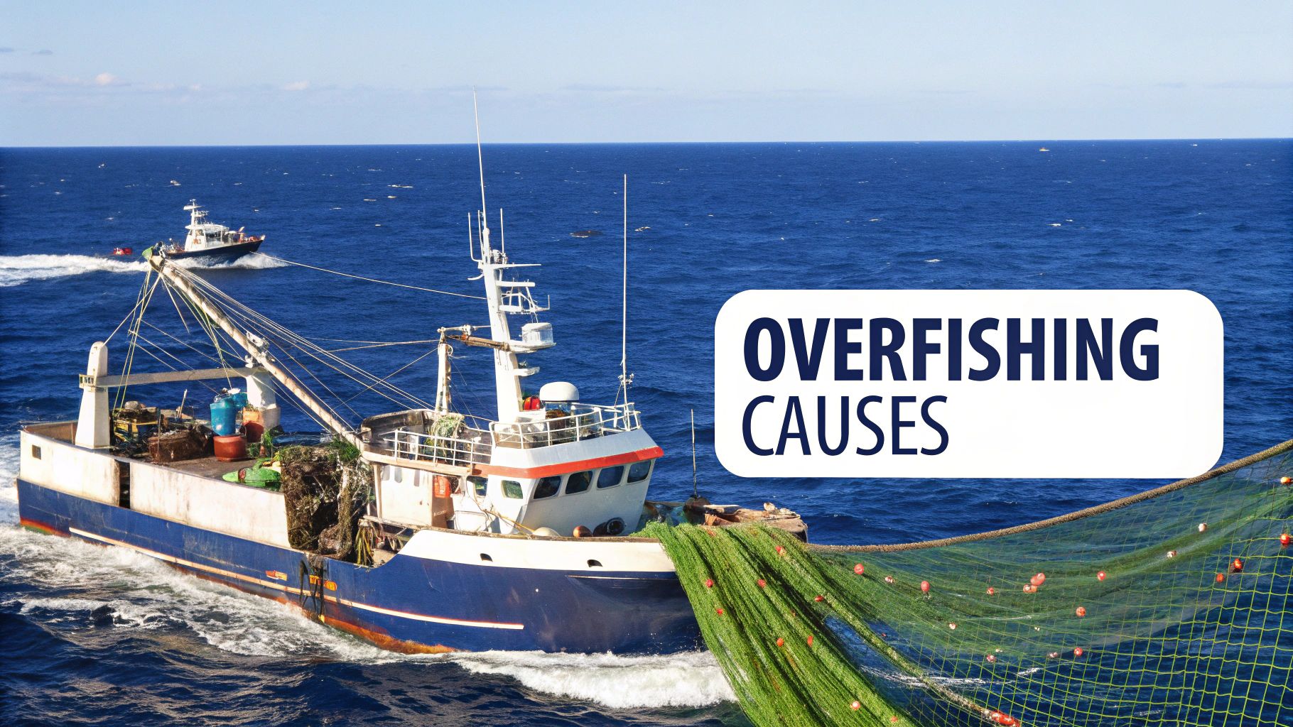 Screenshot from https://www.theworldcounts.com/challenges/planet-earth/oceans/overfishing-statistics