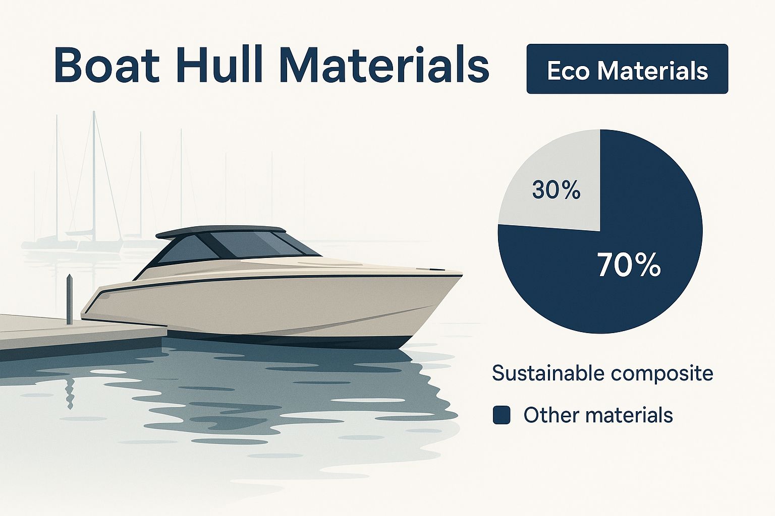 Infographic about sustainable boating