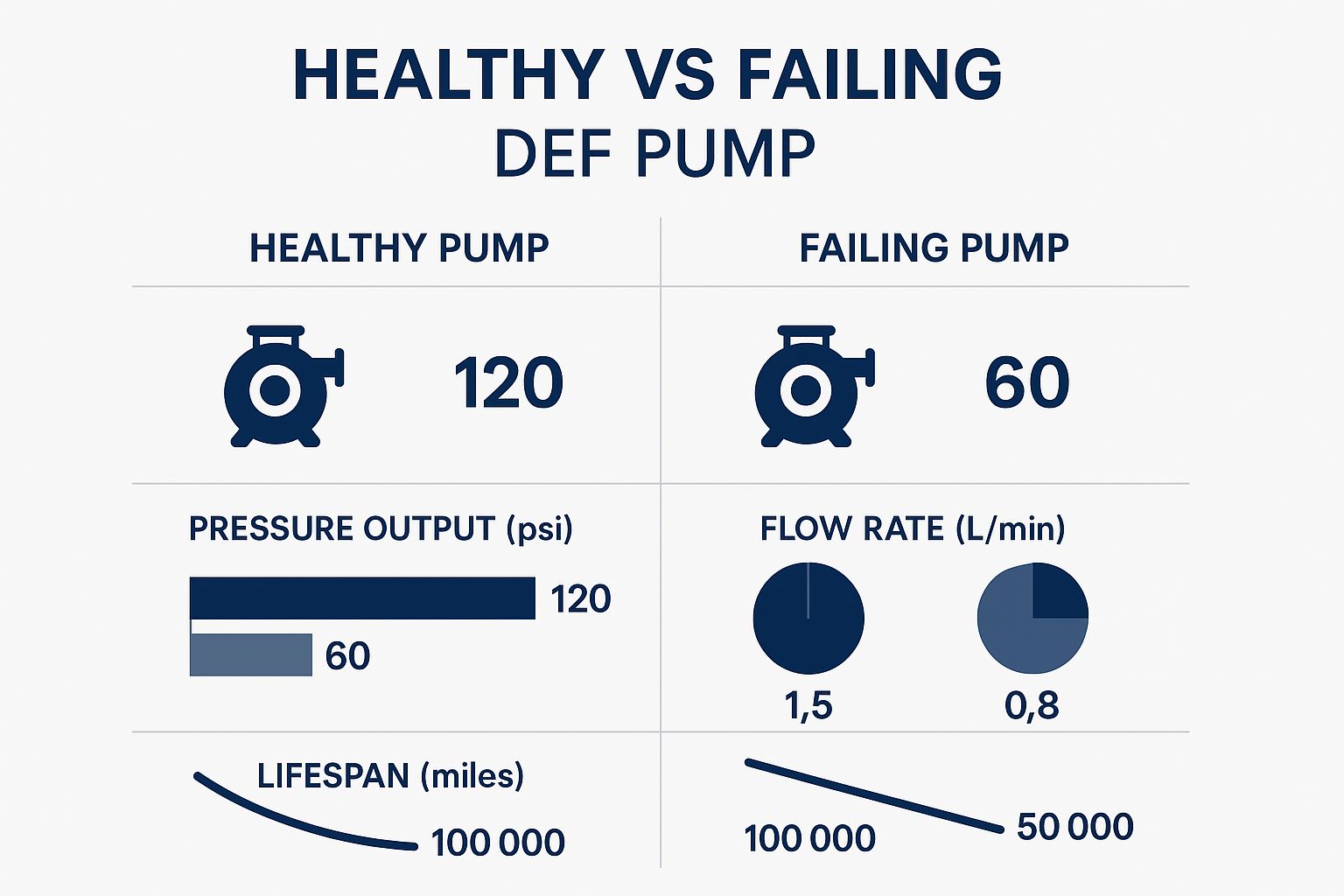 Infographic about def fuel pump