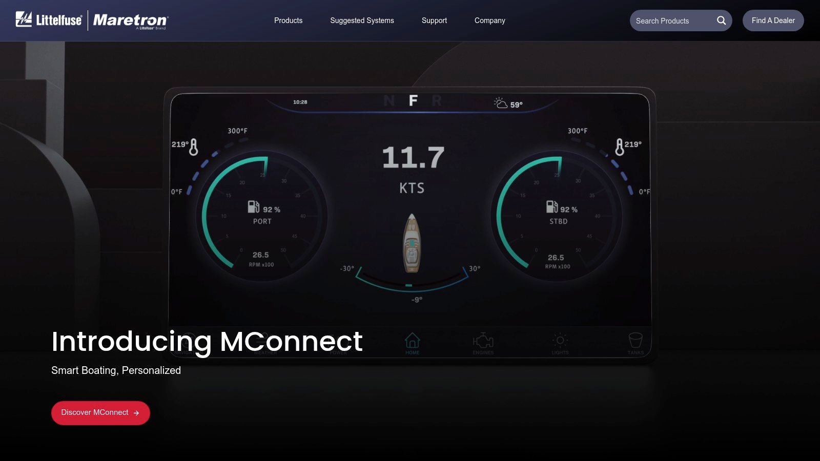 Maretron FFM100 Fuel Flow Monitor