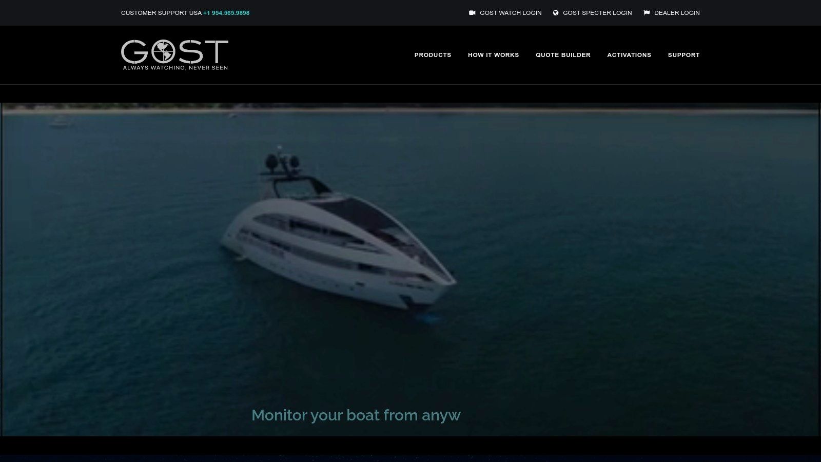 GOST (Global Ocean Security Technologies) Apparition SM CO Detector