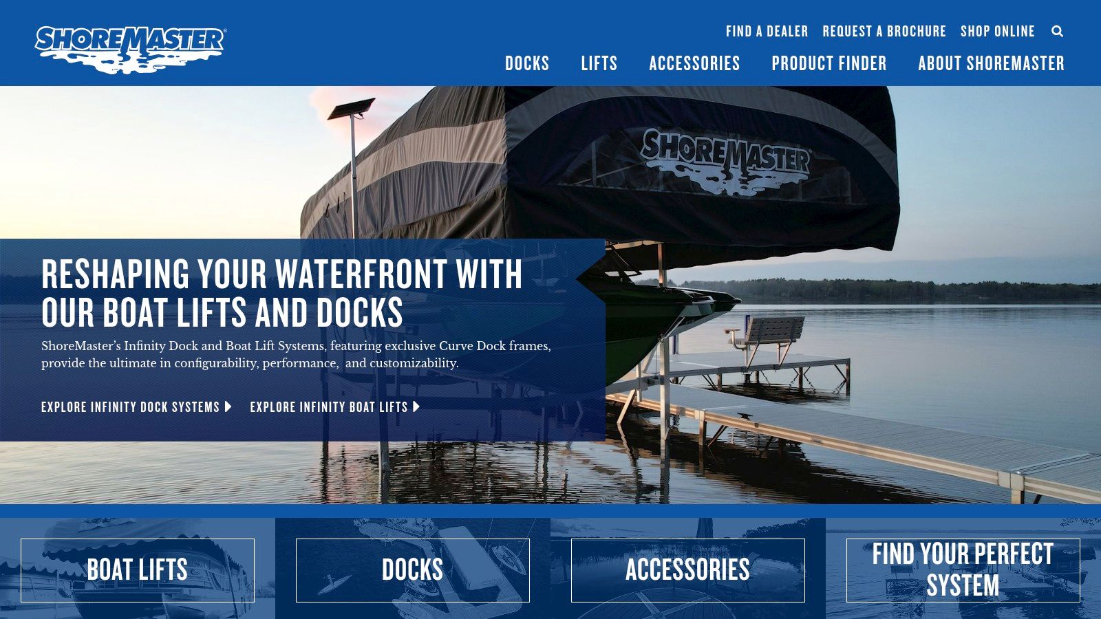 ShoreMaster Infinity RS4 Dock Lift