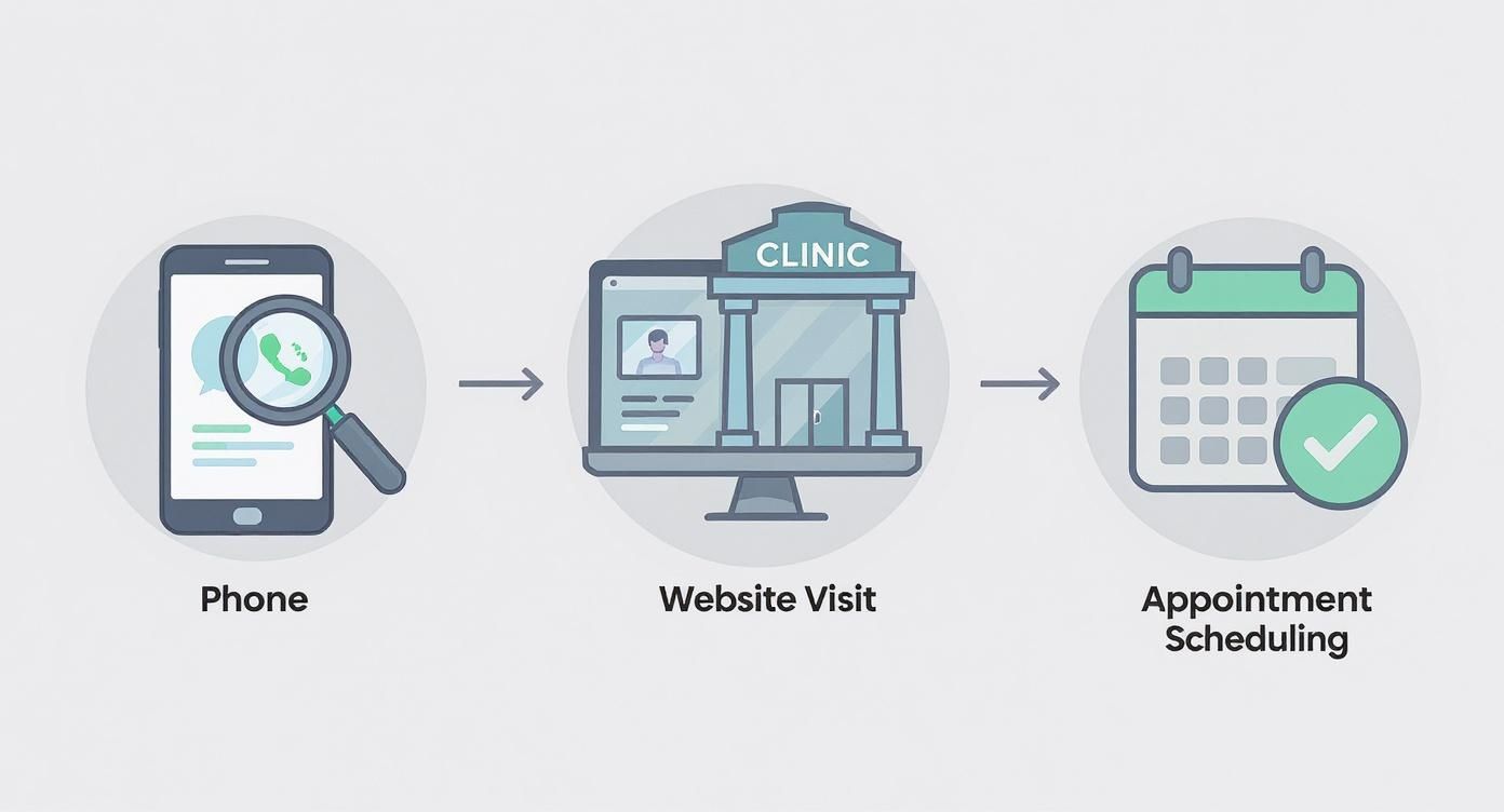 Infographic about seo for podiatrists