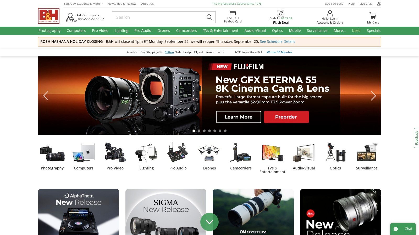 B&H Photo Video
