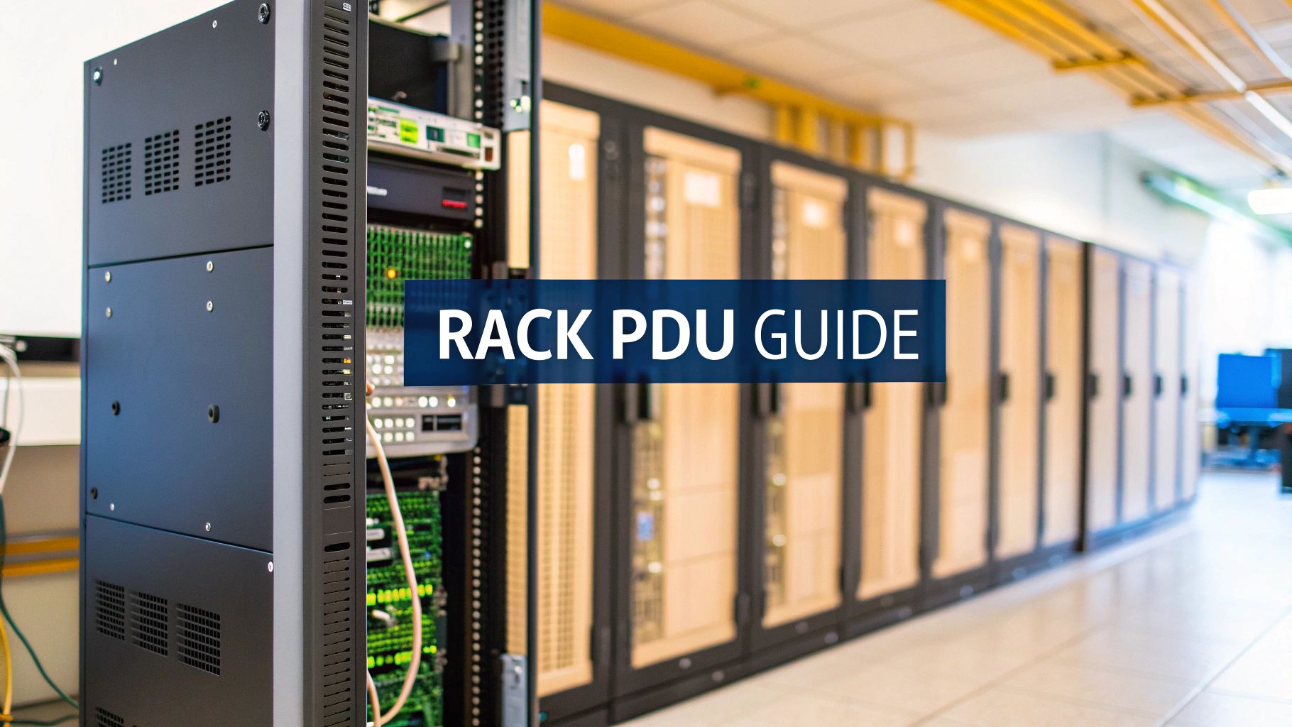 A Complete Guide to the Rack Mounted PDU for UK Data Centres