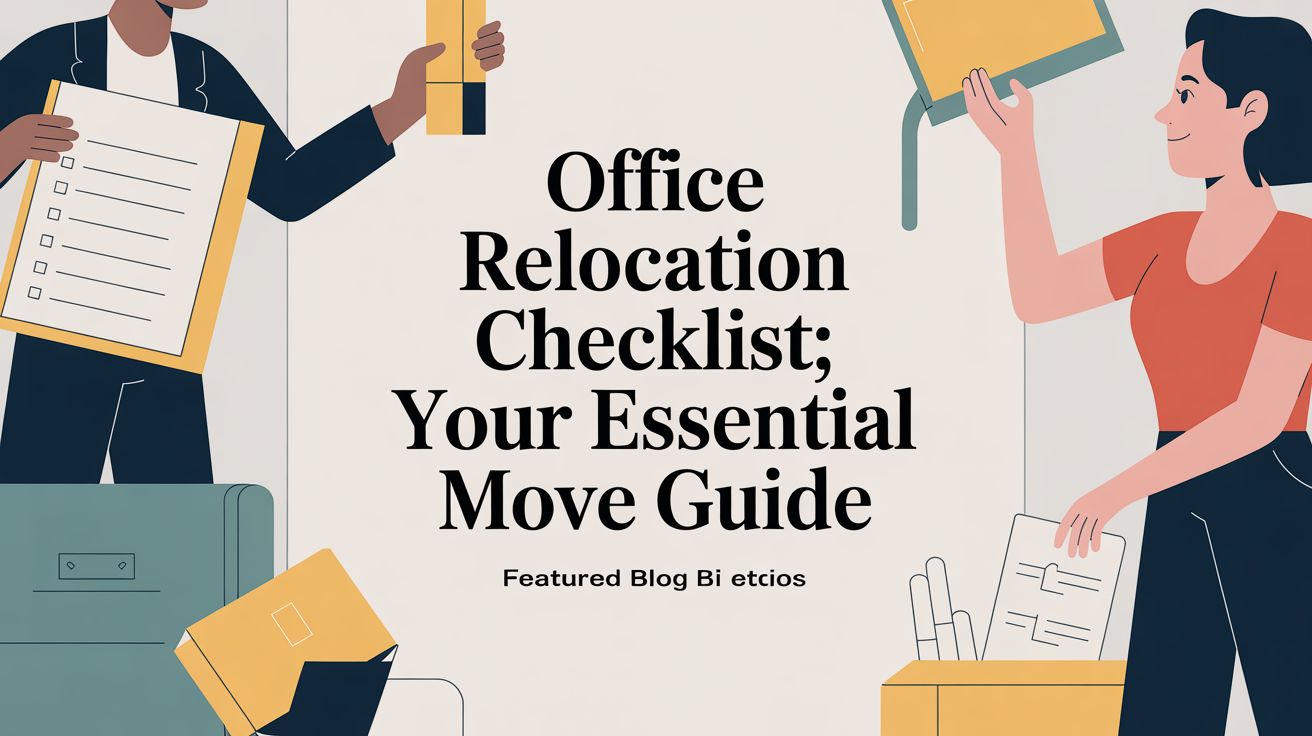 Office relocation checklist: Your essential move guide