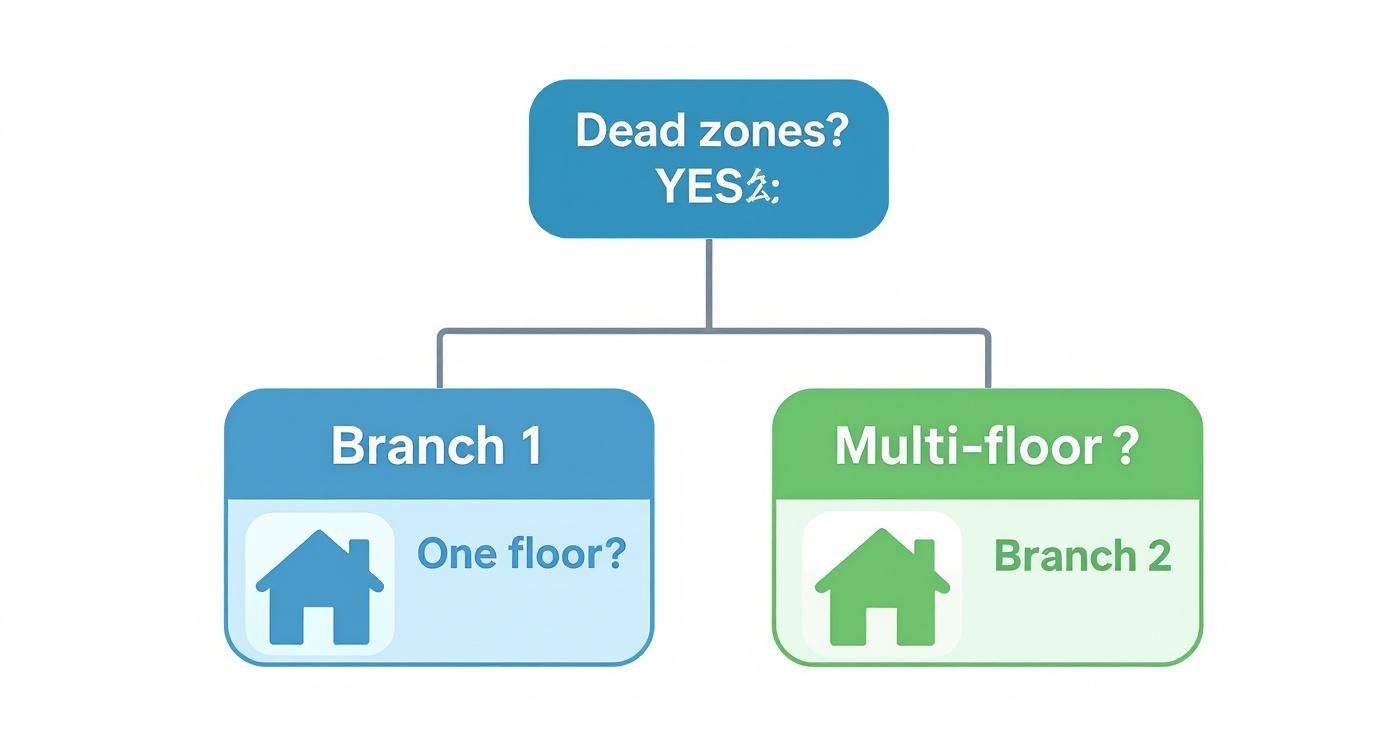 Infographic about how to increase the wifi signal