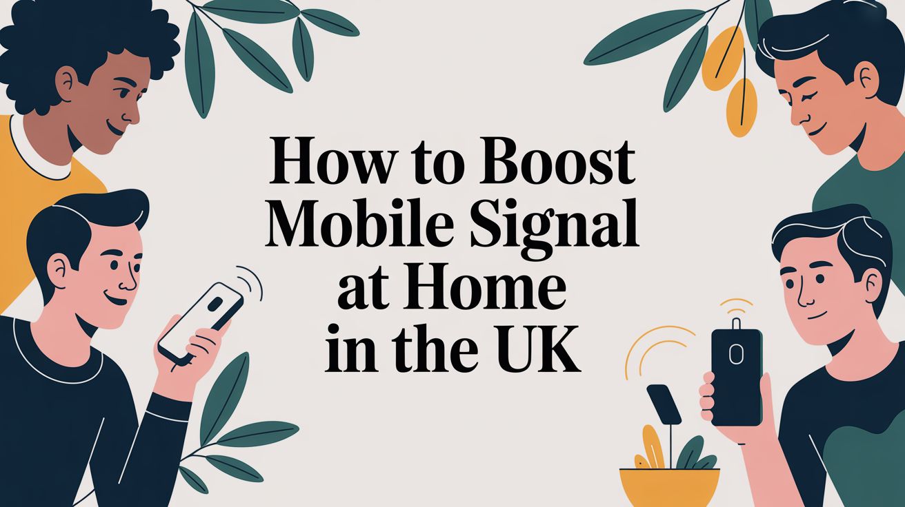 How to Boost Mobile Signal at Home in the UK