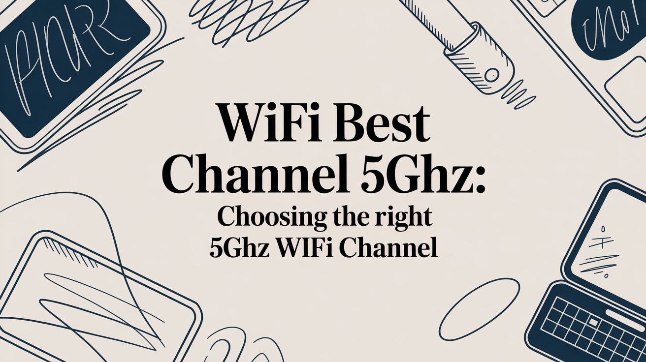 wifi best channel 5ghz: Choosing the Right 5GHz WiFi Channel