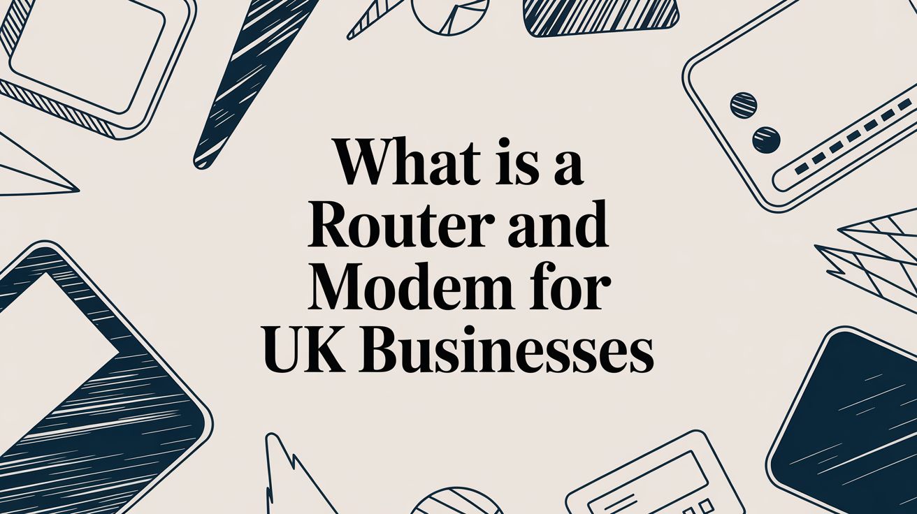 What Is a Router and Modem for UK Businesses