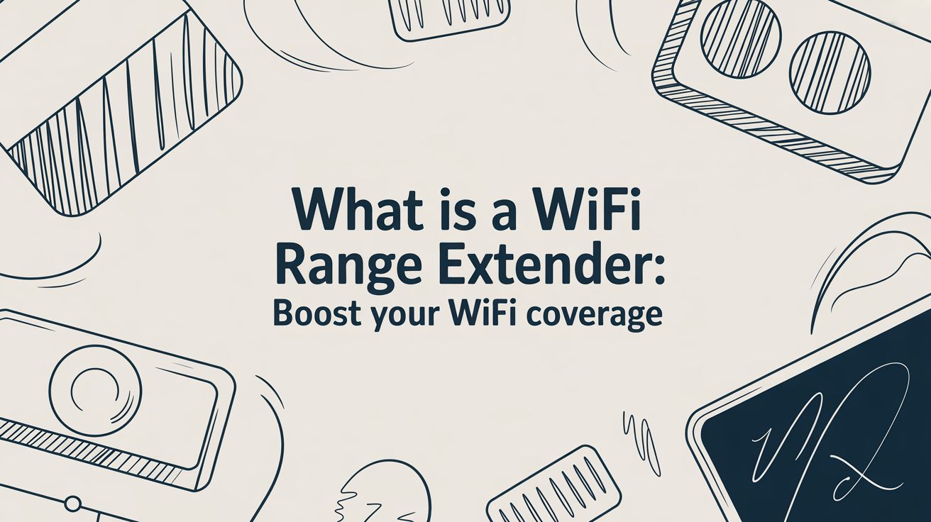 what is a wifi range extender: Boost your WiFi coverage