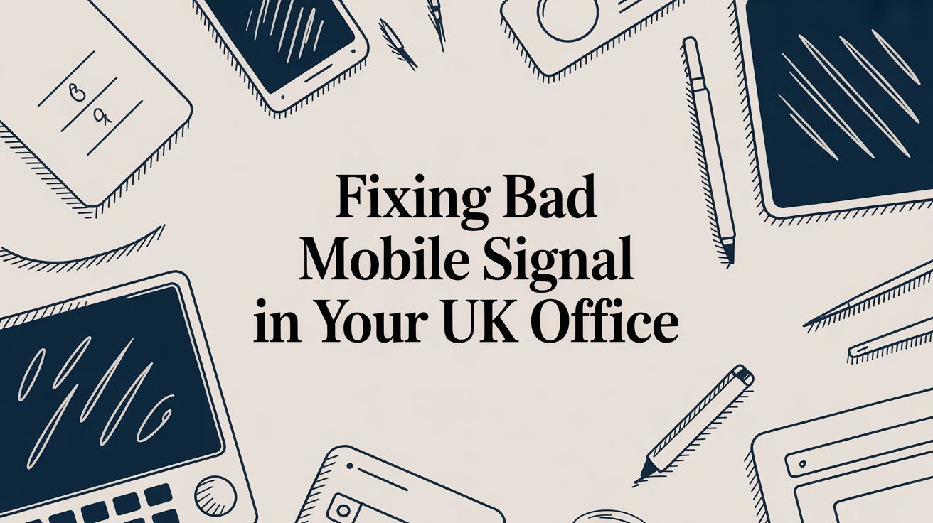 Fixing Bad Mobile Signal in Your UK Office