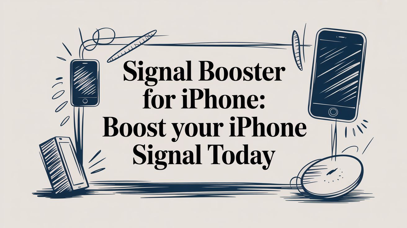 Signal booster for iPhone: Boost Your iPhone Signal Today