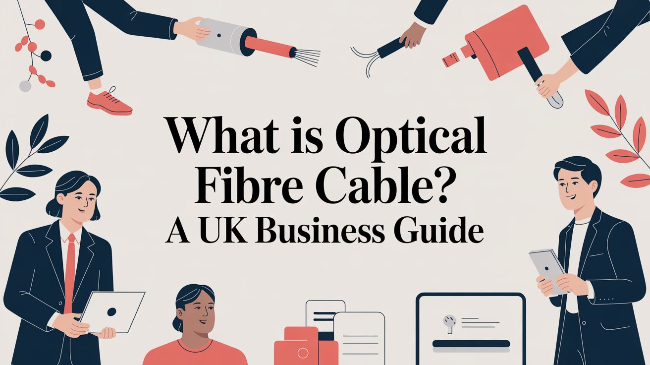 What is optical fibre cable? A UK business guide