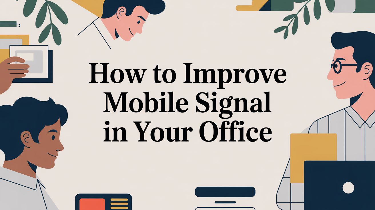 How to Improve Mobile Signal in Your Office
