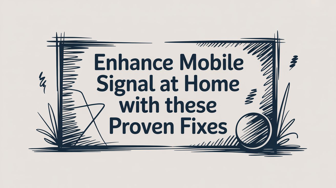 Enhance Mobile Signal at Home With These Proven Fixes