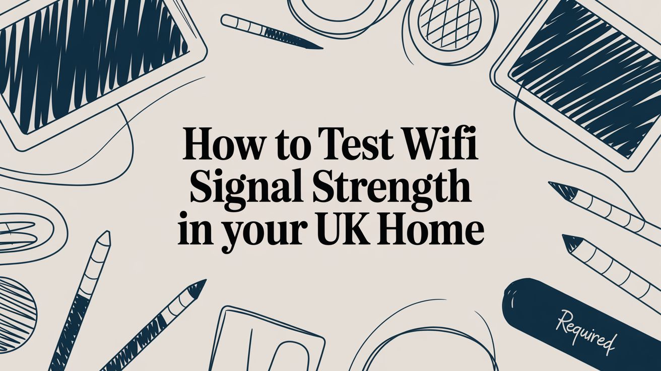 How to Test WiFi Signal Strength in Your UK Home