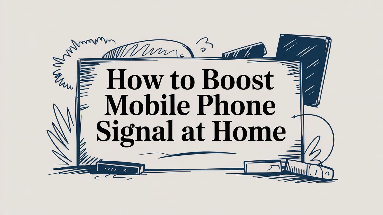 How to Boost Mobile Phone Signal at Home