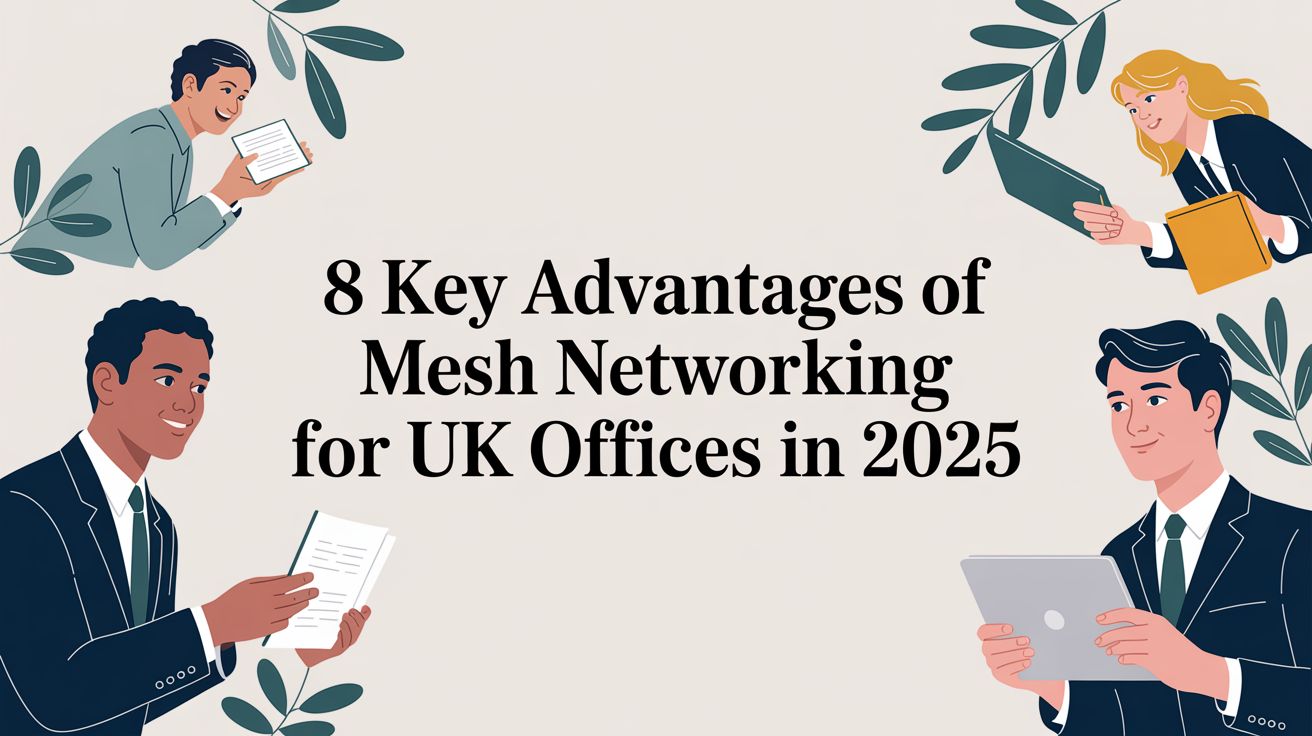 8 Key Advantages of Mesh Networking for UK Offices in 2025