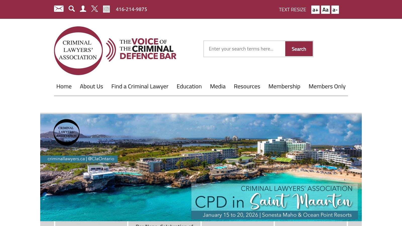 Criminal Lawyers' Association (Ontario) – Find a Criminal Lawyer