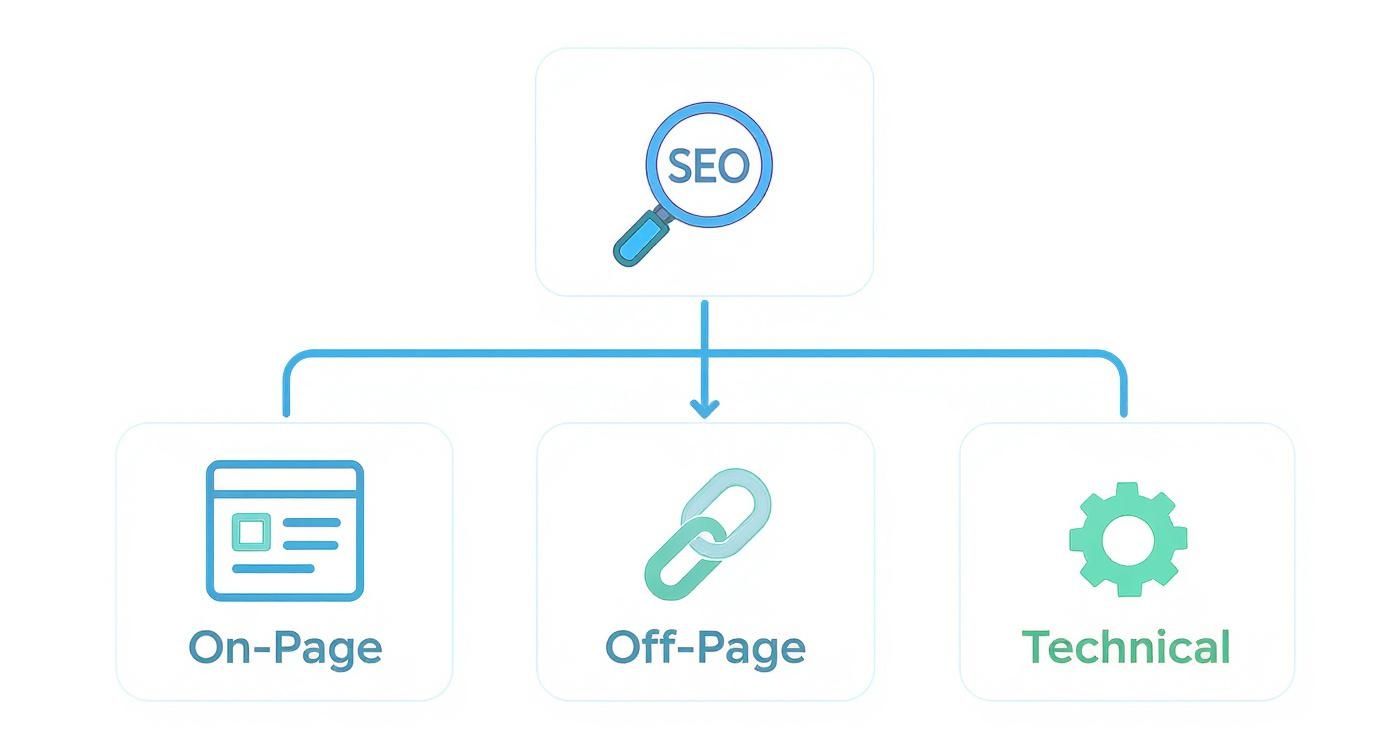 Infographic about small business seo guide