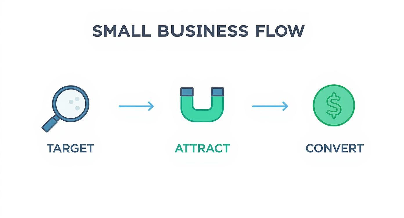 Infographic about ppc management for small business