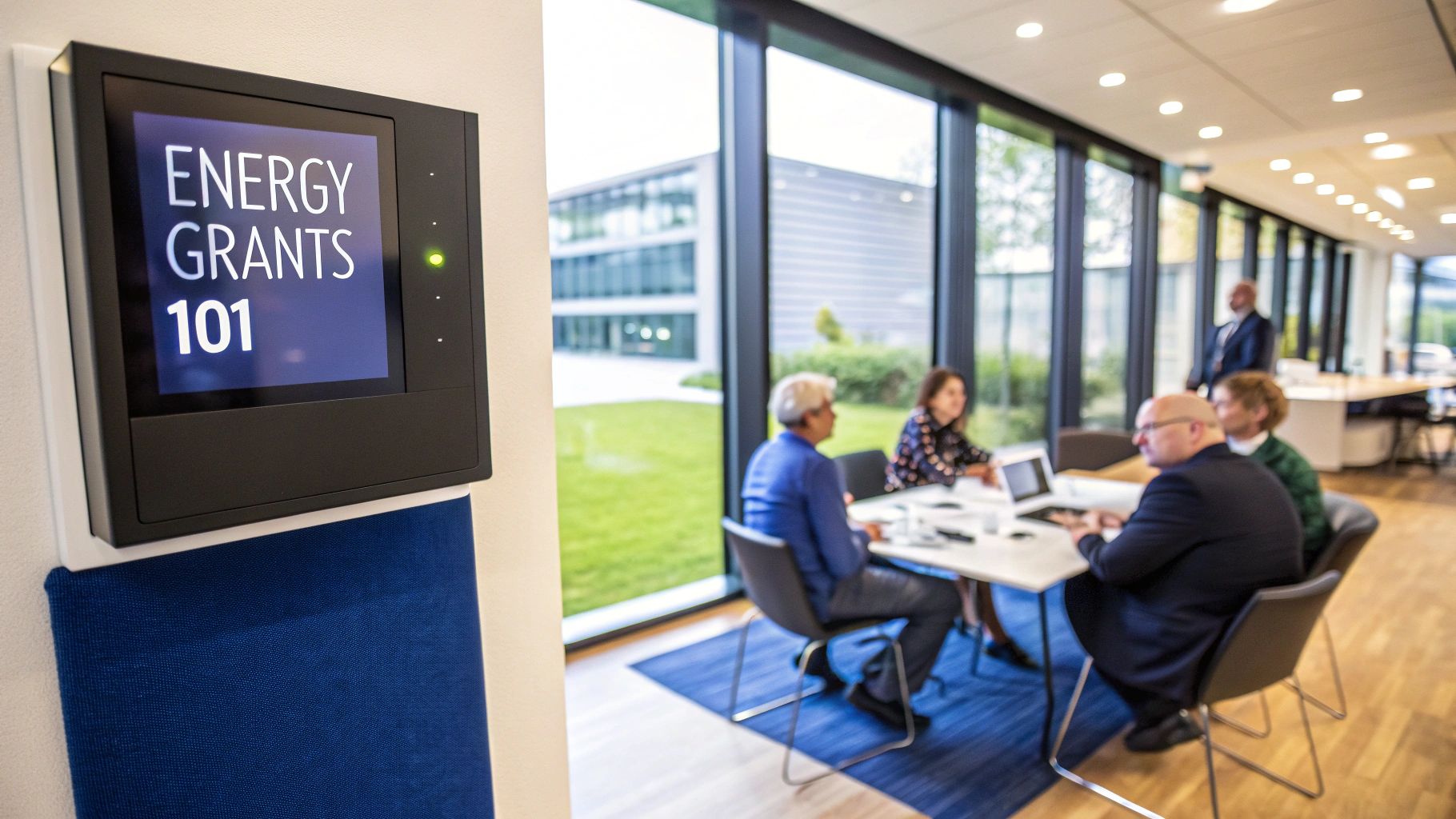 Grants help businesses save money and reduce their environmental impact.