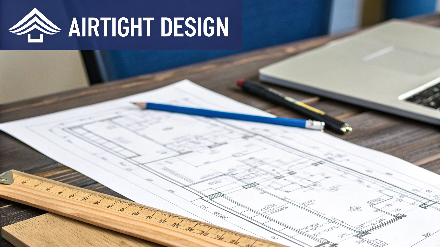 A team of architects and engineers collaborating around a table with blueprints