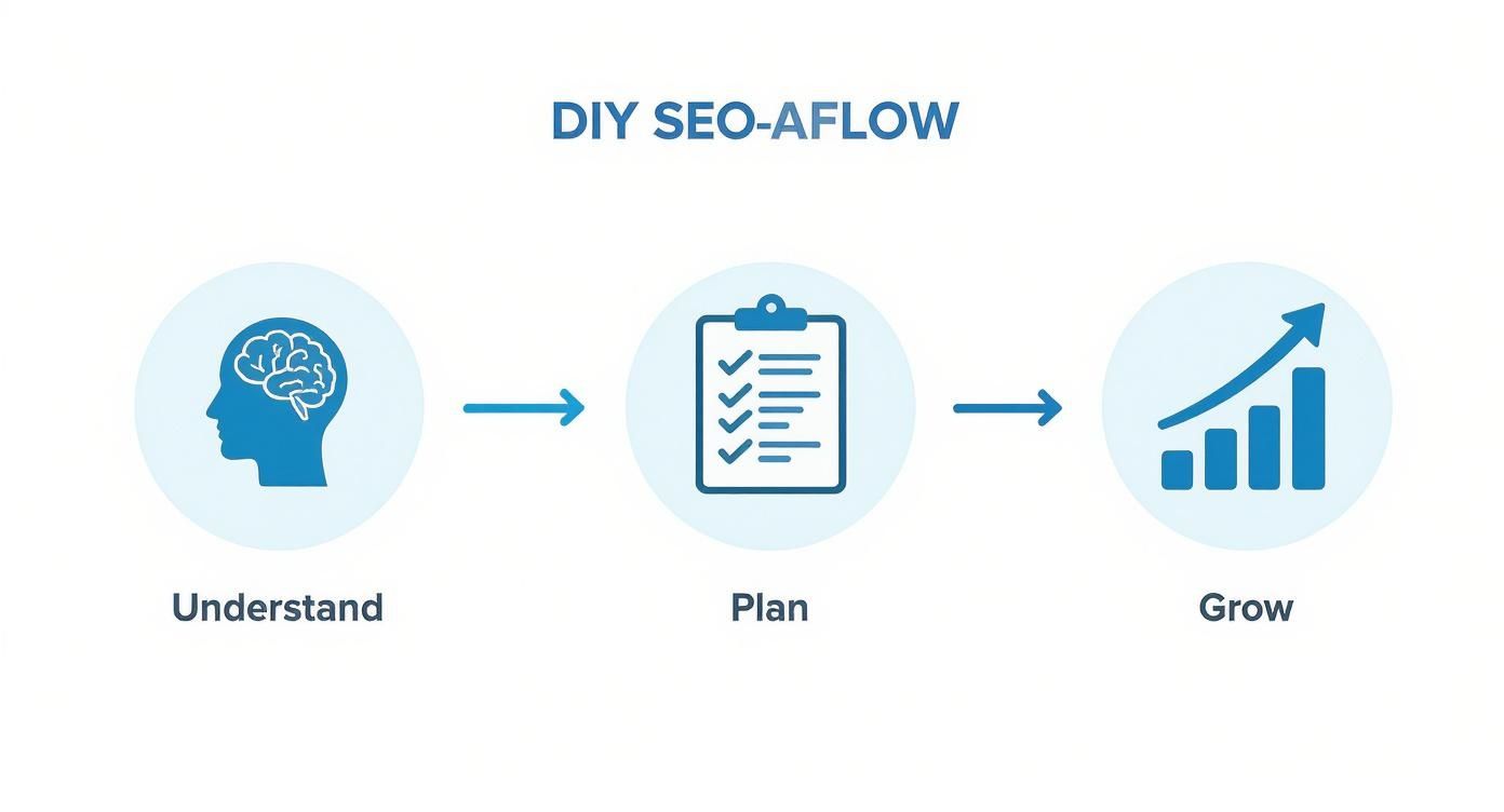 Infographic about diy seo optimization