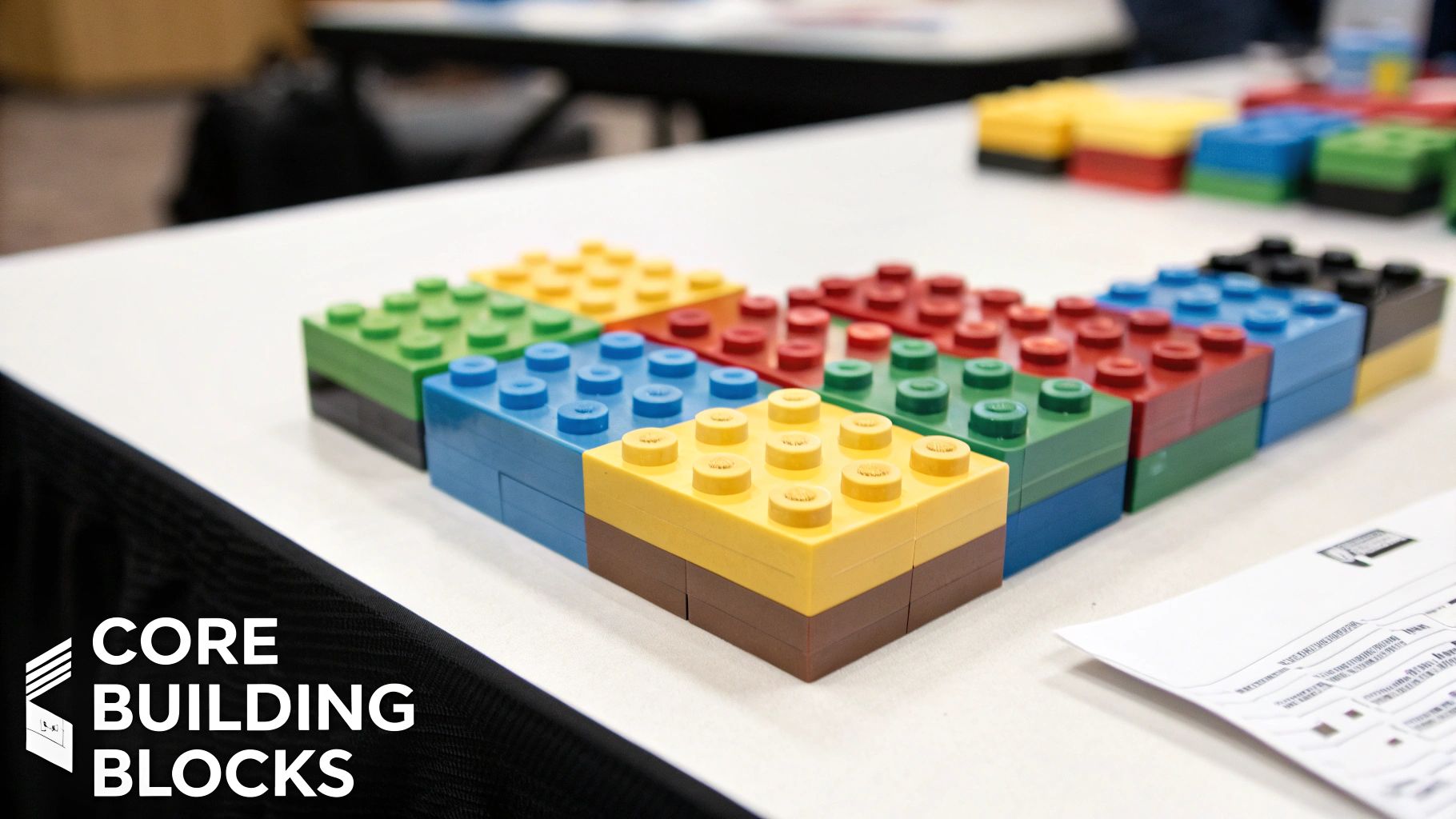 A visually organised Notion dashboard showing different blocks and layouts