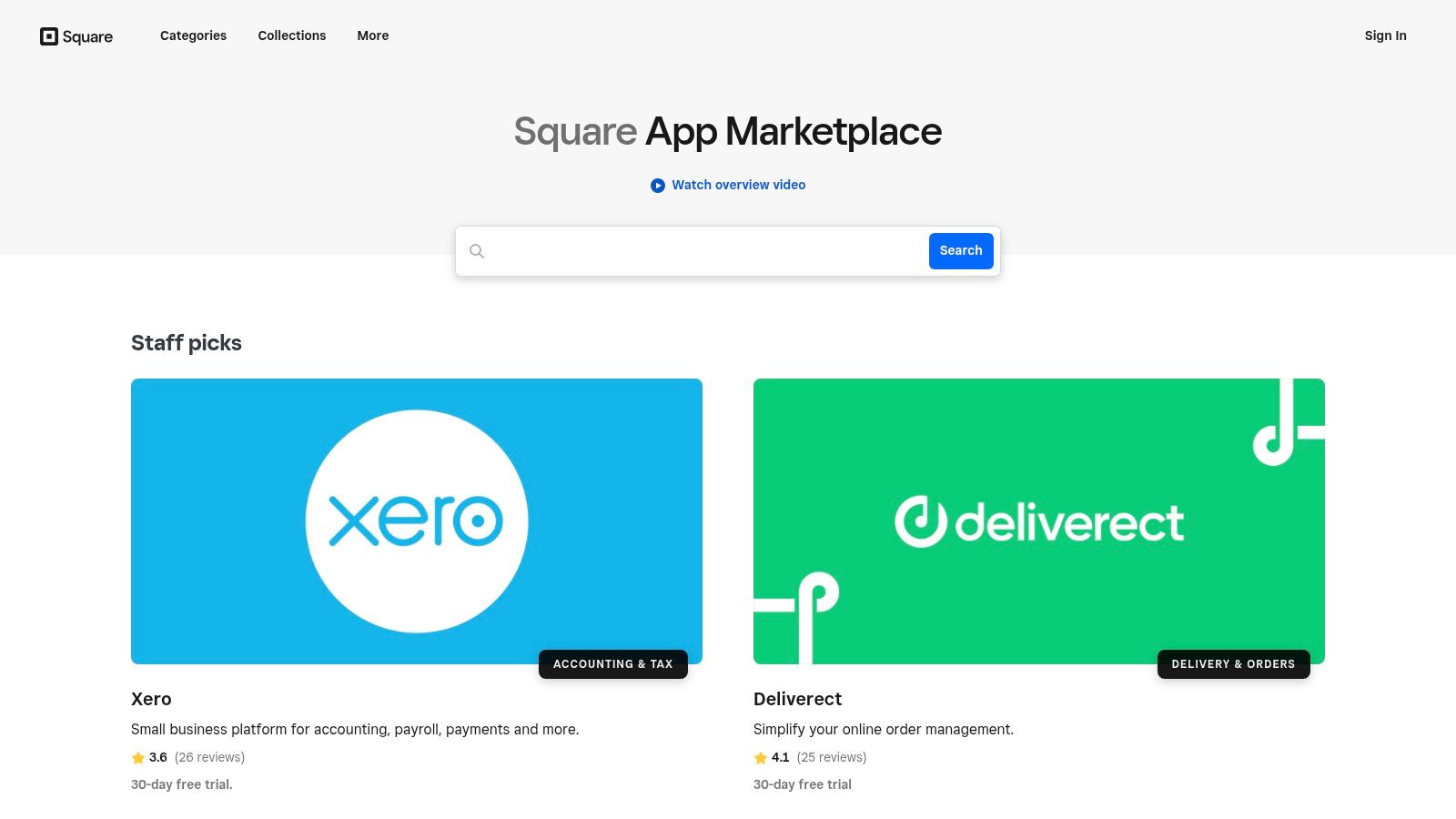 Square App Marketplace (Australia)
