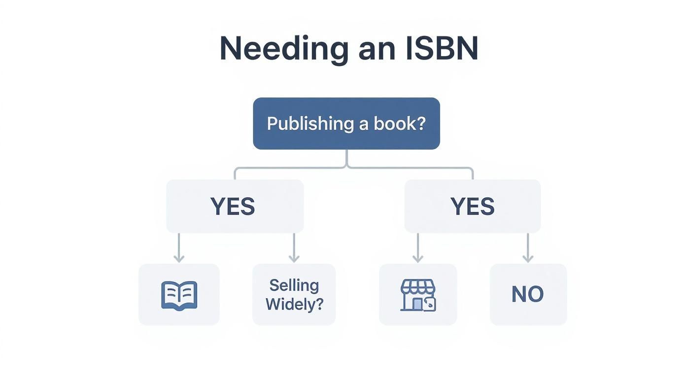 Infographic about getting an isbn number