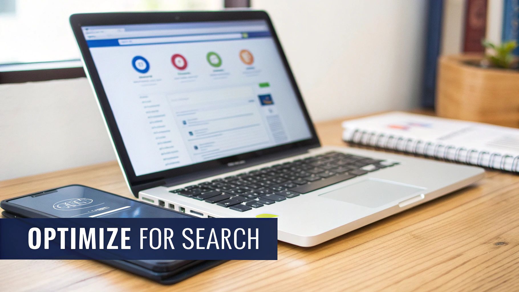 Author bio on a smartphone screen showing social media links