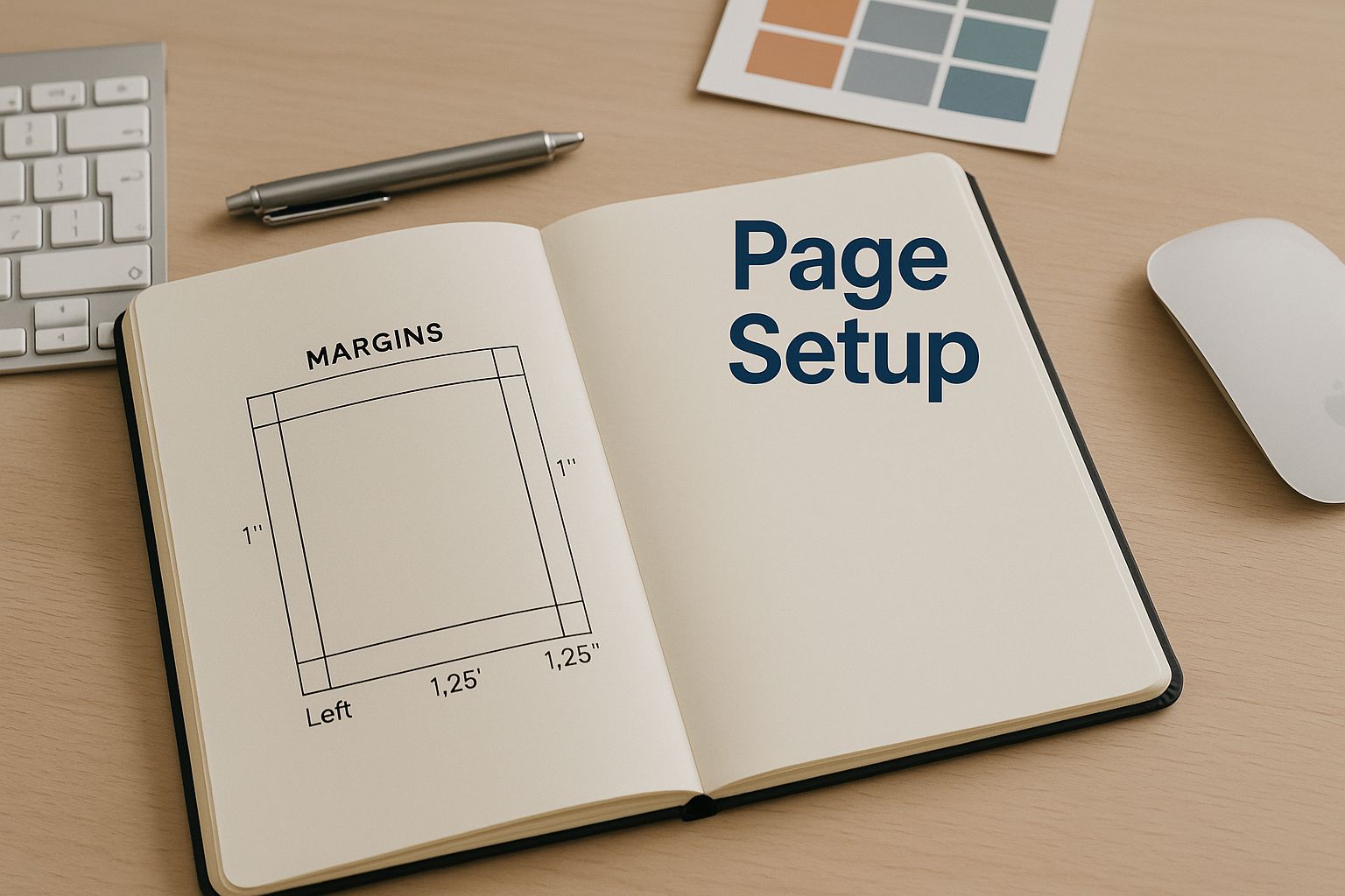 Infographic about how to format a book