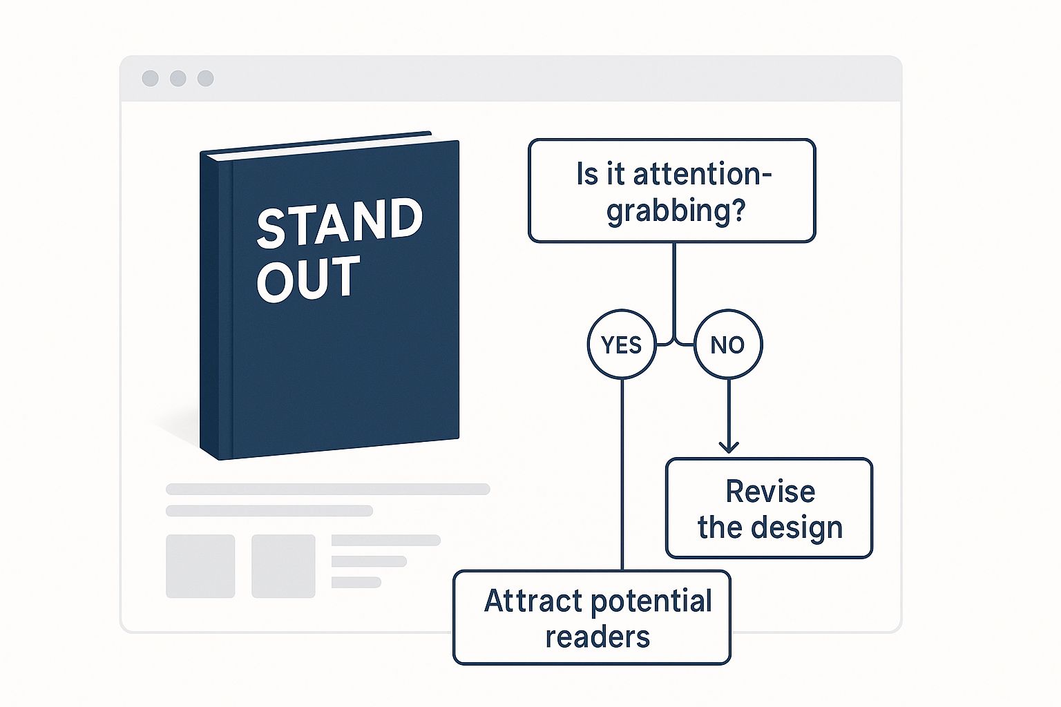 Infographic about 3d book cover mockup