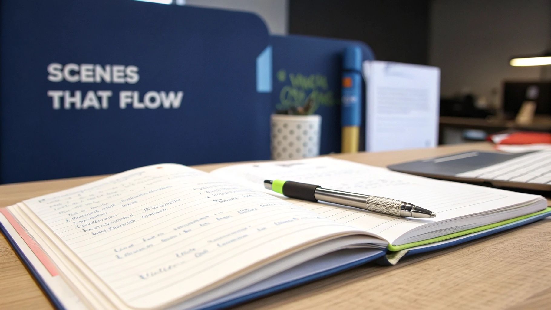 A writer smoothing out a chapter flow