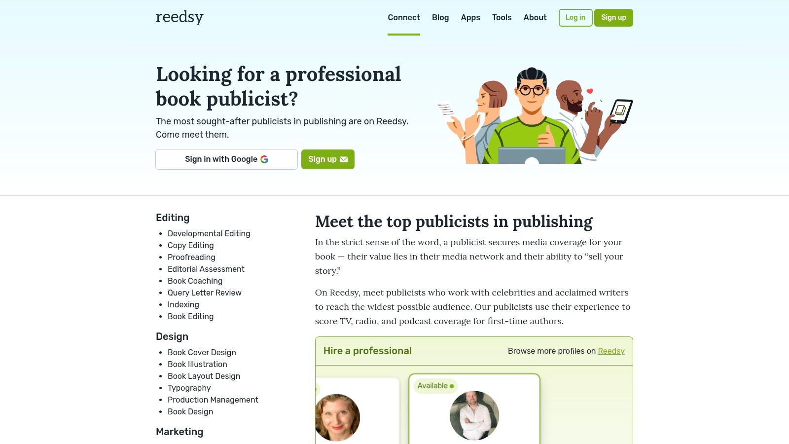 Reedsy Marketplace (Hire Book Publicists/Marketers)