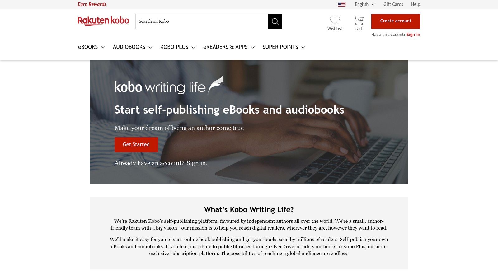 Kobo Writing Life