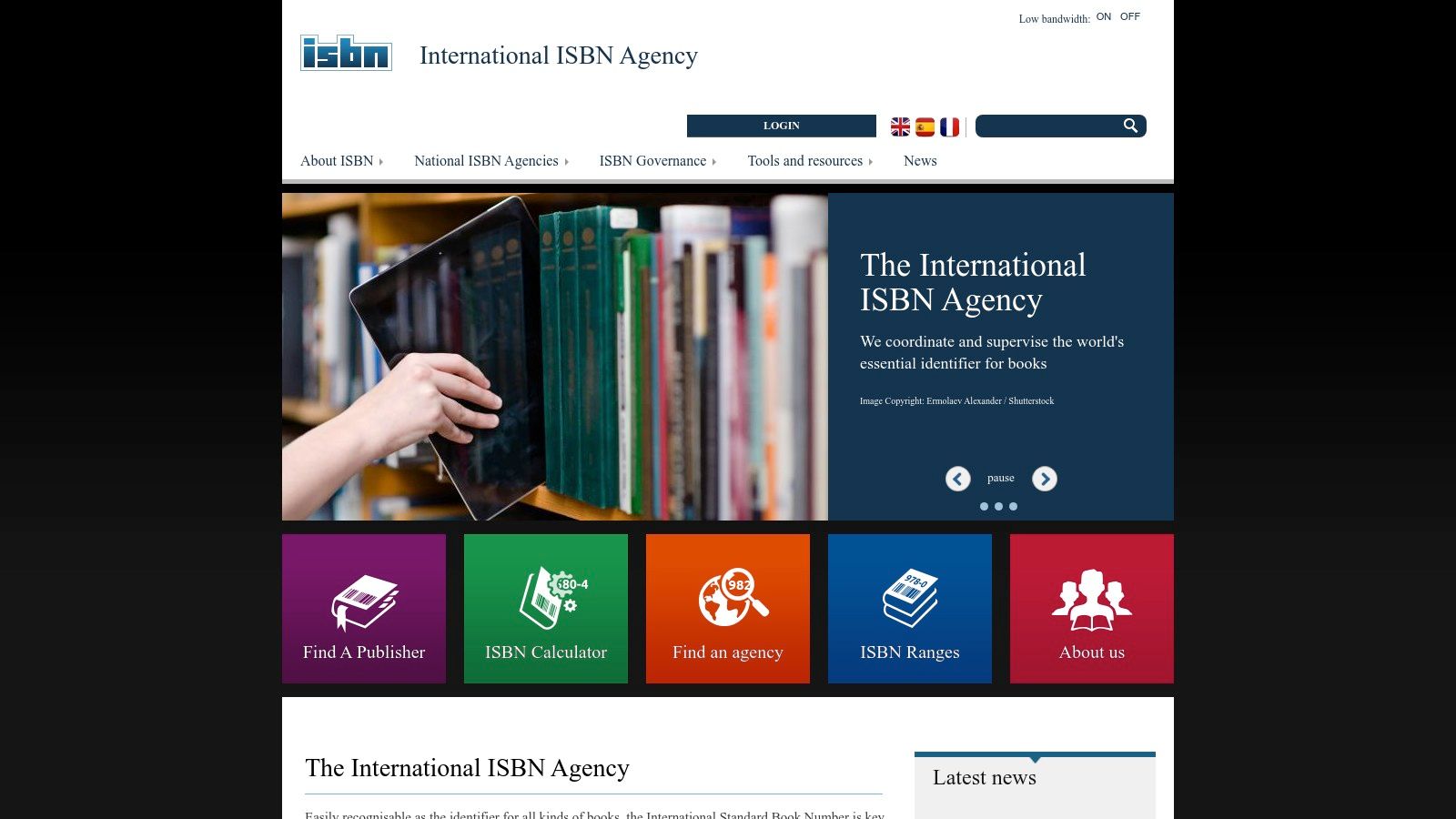 ISBN International