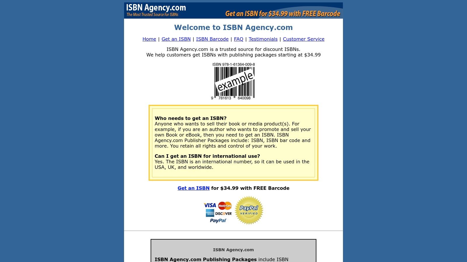 ISBN Agency