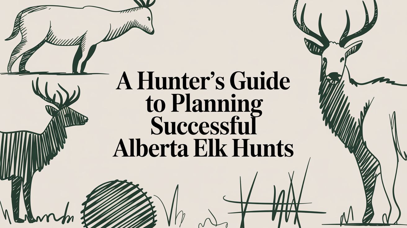 A Hunter's Guide to Planning Successful Alberta Elk Hunts