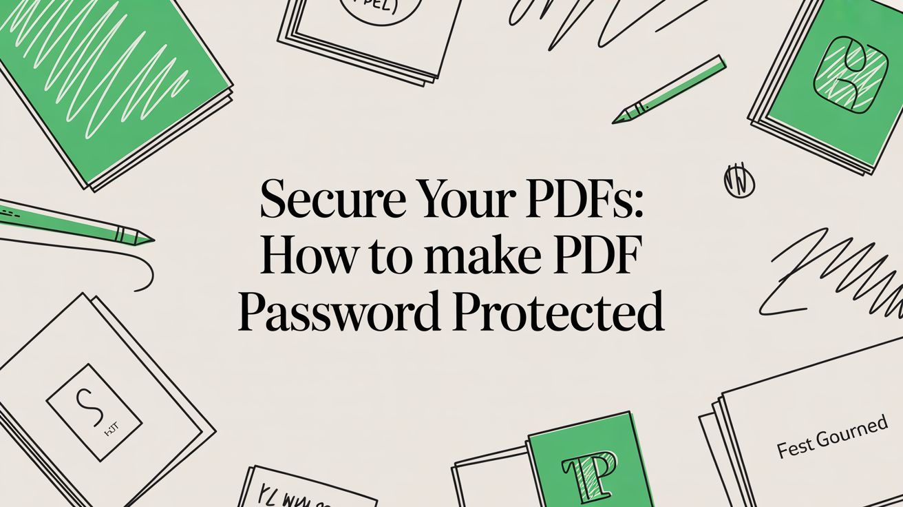 Secure Your PDFs: how to make pdf password protected