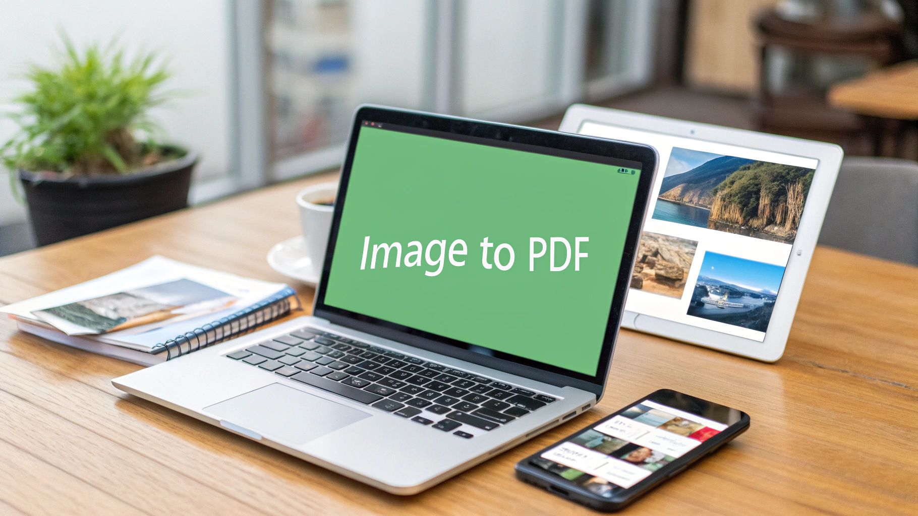 Cómo convertir imagen a PDF en cualquier dispositivo
