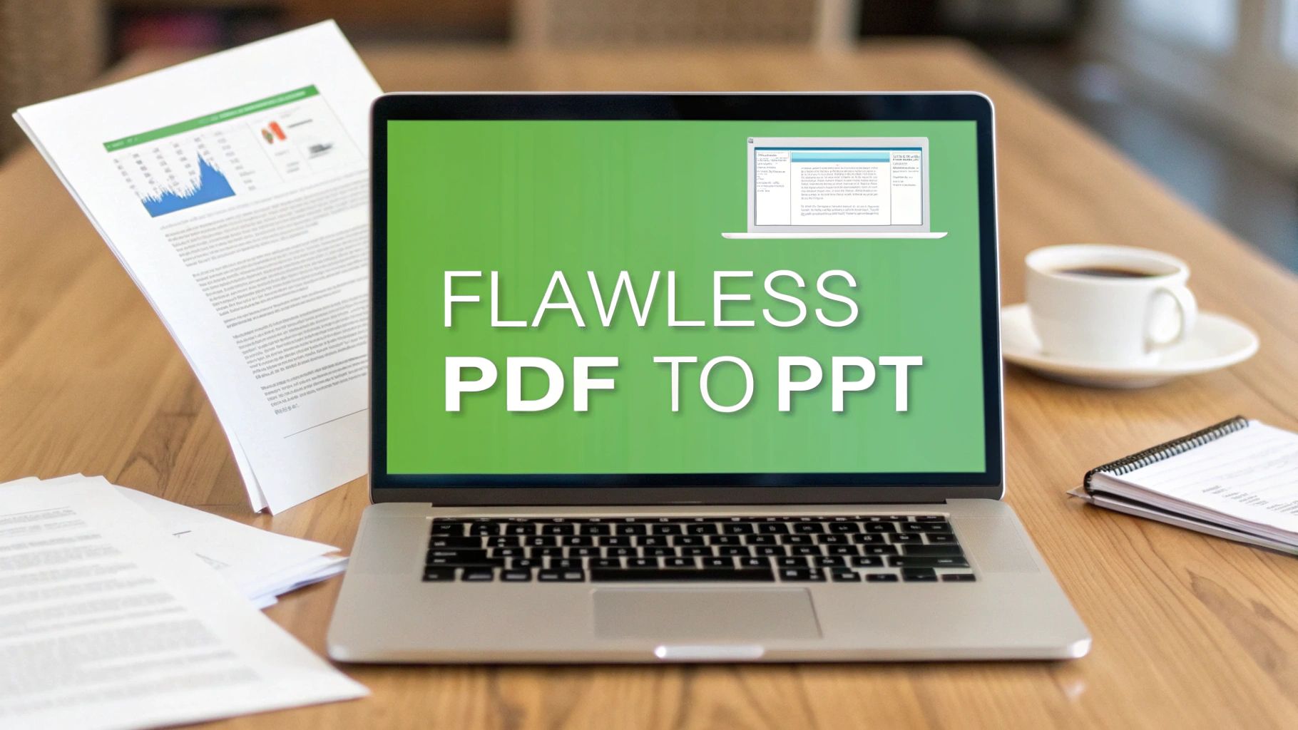 A Guide to Flawless PDF to PPT Convert Online
